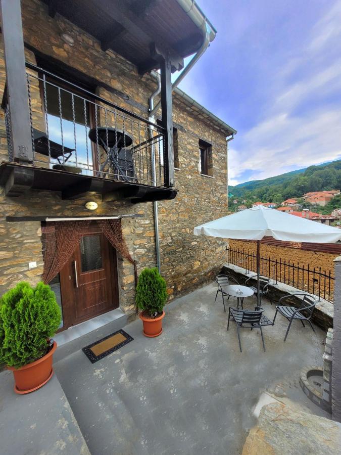 Traditional Stone Villa "To Petrino" Florina Exterior foto