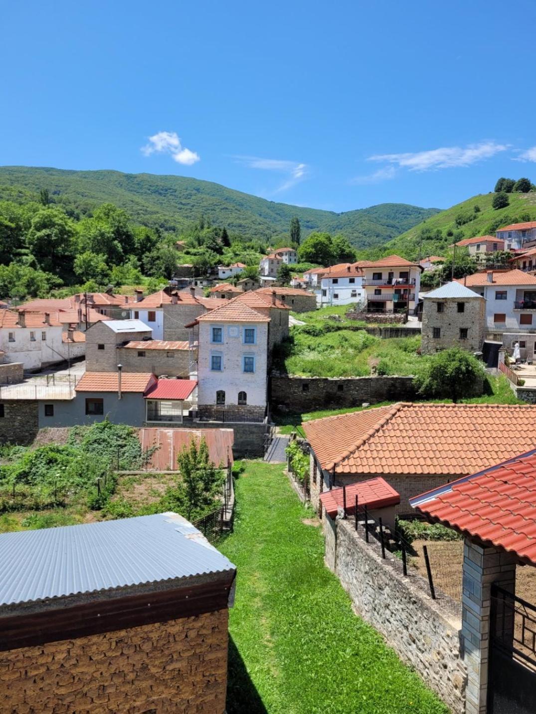 Traditional Stone Villa "To Petrino" Florina Exterior foto